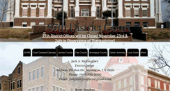 Desktop Screenshot of 97thdistrictcourt.com